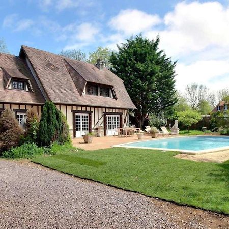 Superbe Maison Normande Avec Piscine A 3 Minutes De La Mer Auberville Dış mekan fotoğraf