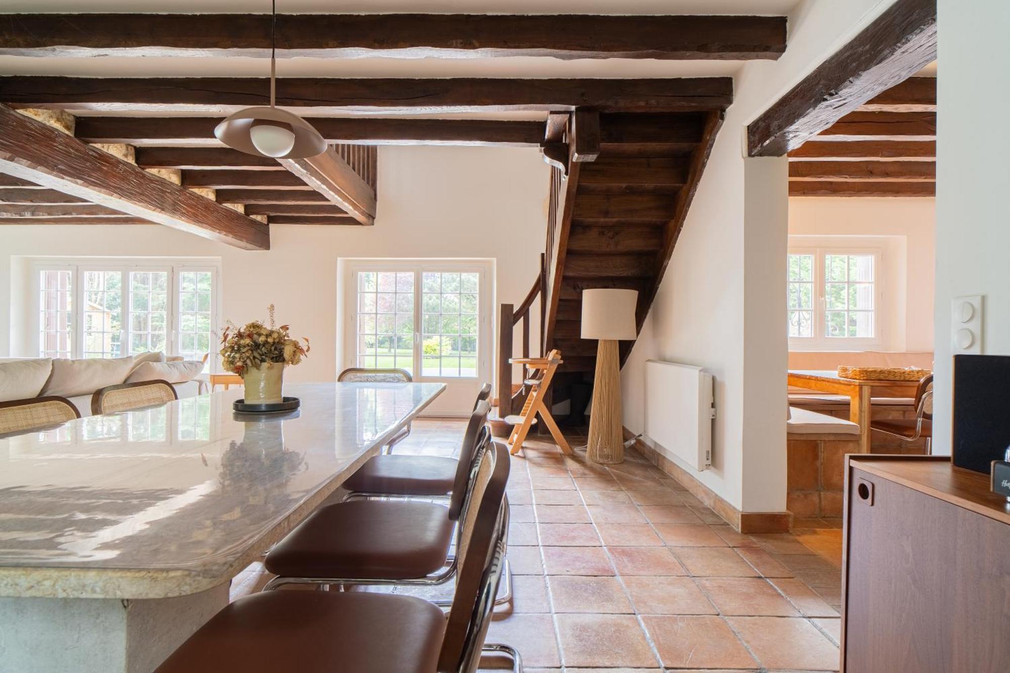 Superbe Maison Normande Avec Piscine A 3 Minutes De La Mer Auberville Dış mekan fotoğraf